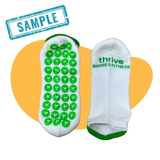 GripCity Custom Grip Sock Sample Pair